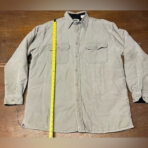Timber Trail Men’s Jacket - Vintage Corduroy Cotton Shell - Button Up - Medium